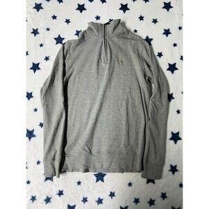 Polo Ralph Lauren Grey Half-Zip Pullover Sweater Men's L / G 14-16